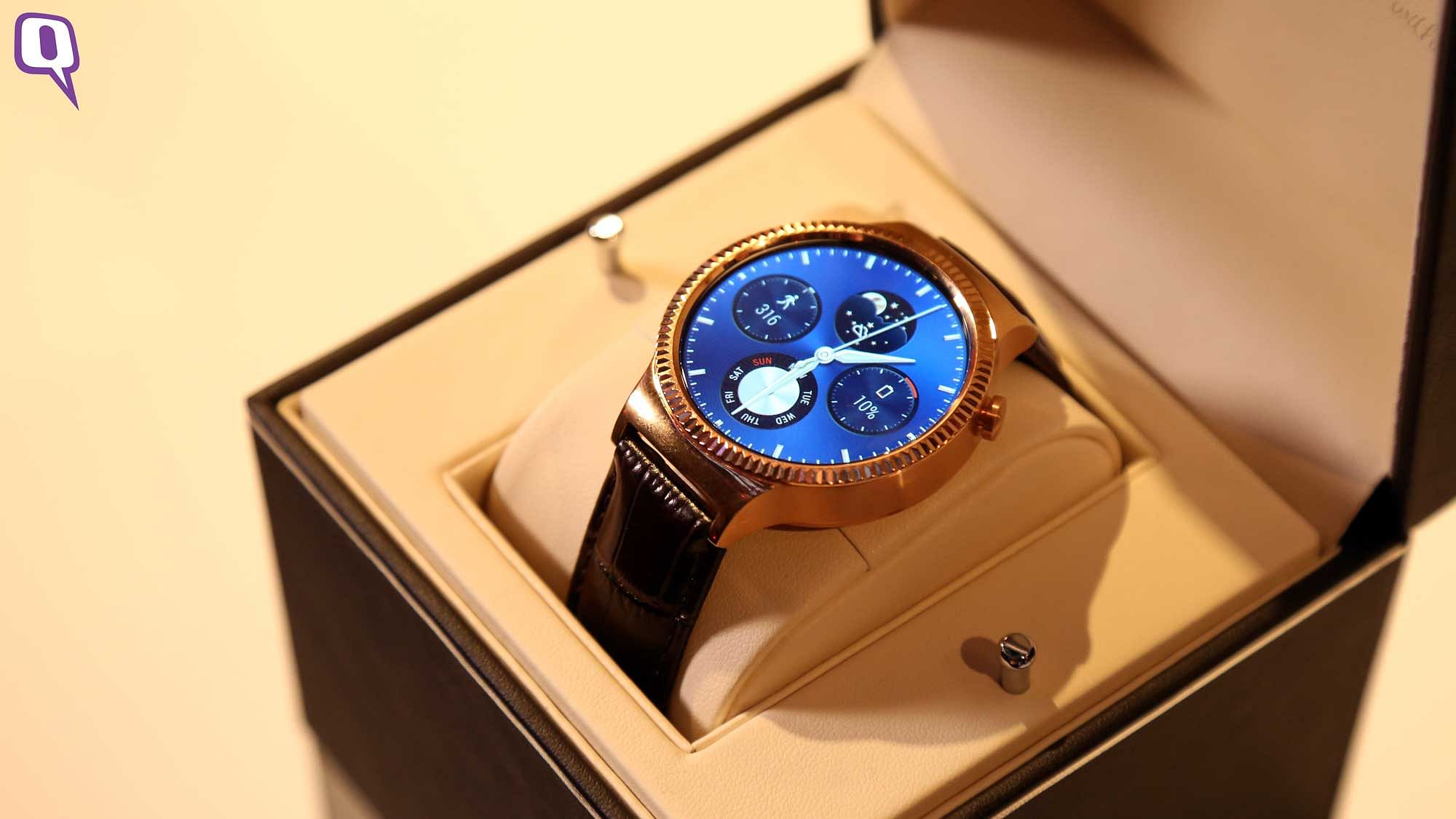 Huawei Watch. (Photo: <b>The Quint</b>)