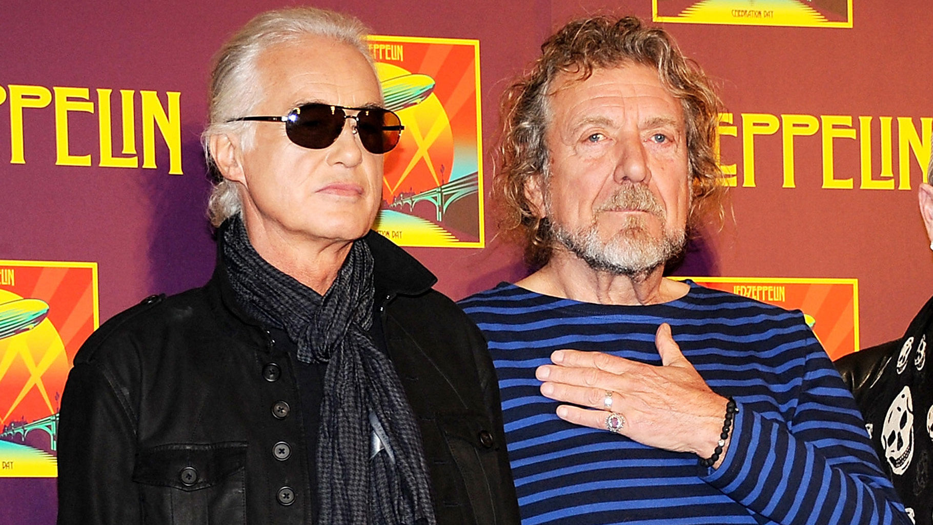 A file photo of the members of Led Zeppelin, guitarist Jimmy Page, left, and singer Robert Plant. (Photo: AP)