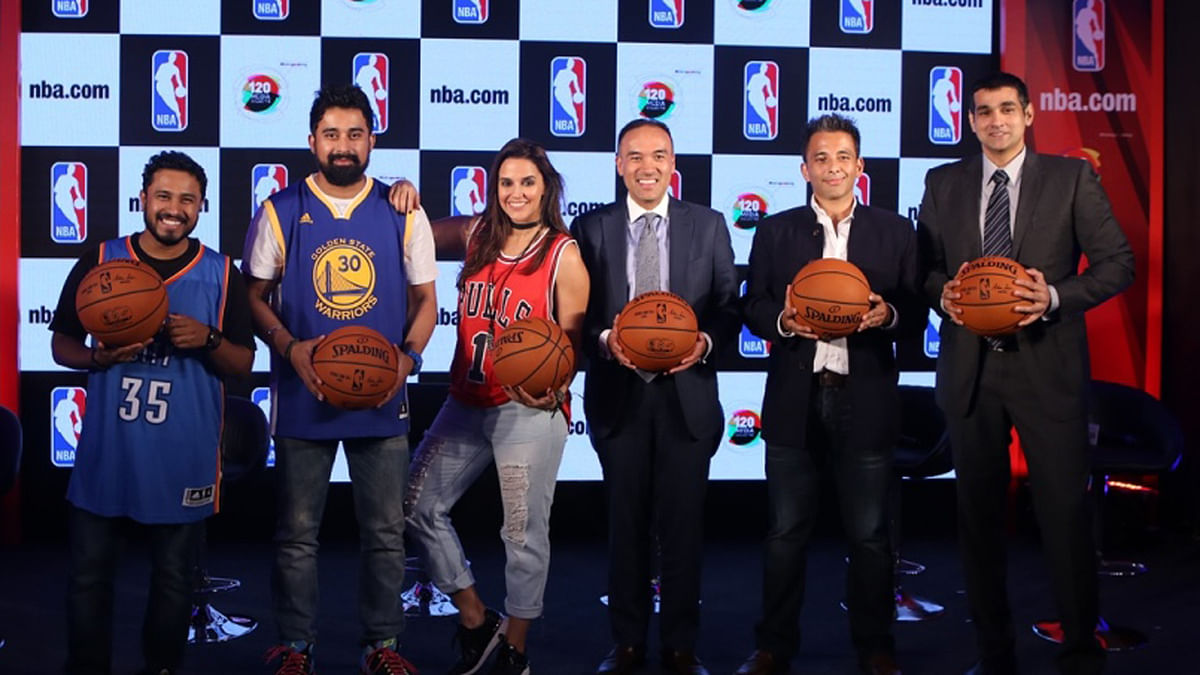 The NBA tied up with a communications firm to operate a customised NBA’s official digital destination in India.