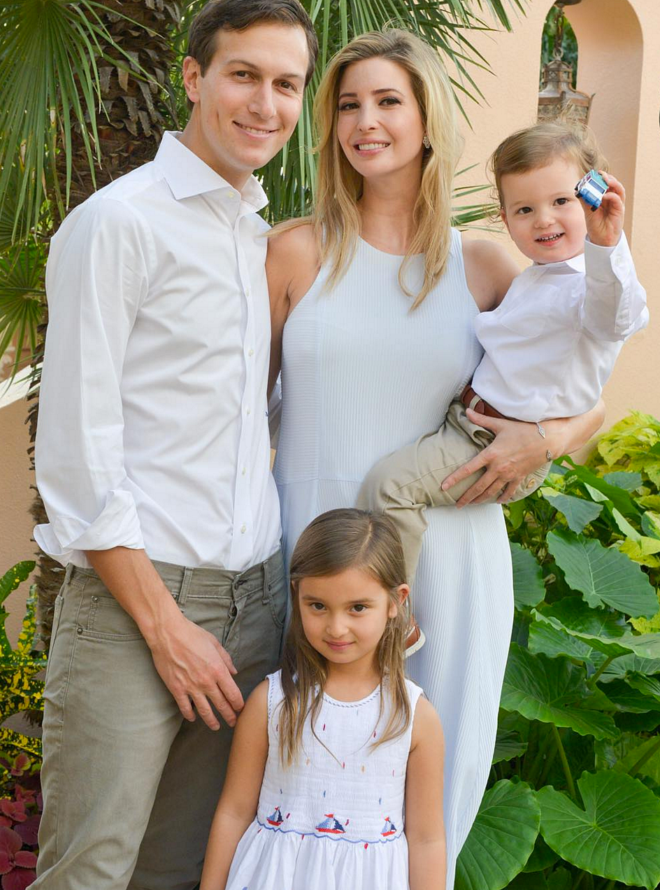 The Kushner family. (Photo: Ivanka Trumps’ <a href="https://www.instagram.com/p/6EVN0WCkBw/">Instagram</a>)