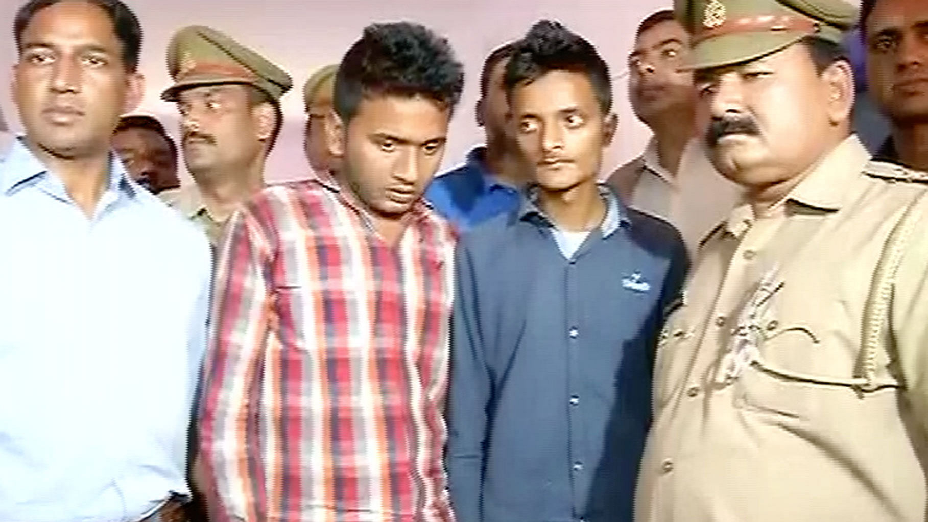 Police have arrested the two accused, Junaid (left) and Reyaan (Photo: ANI screengrab)