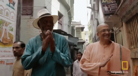 Morgan Freeman is fascinated by India, and wants to make a movie here.