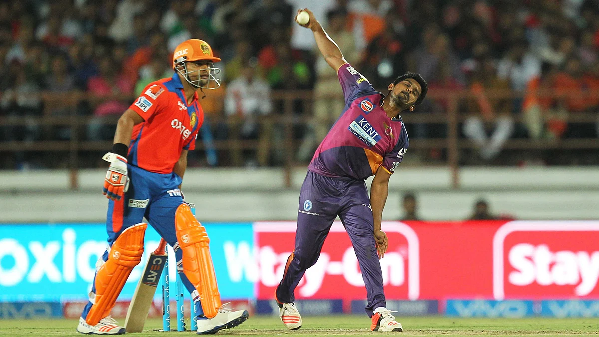 M Ashwin gave the much needed breakthrough to RPS (Photo: BCCI)