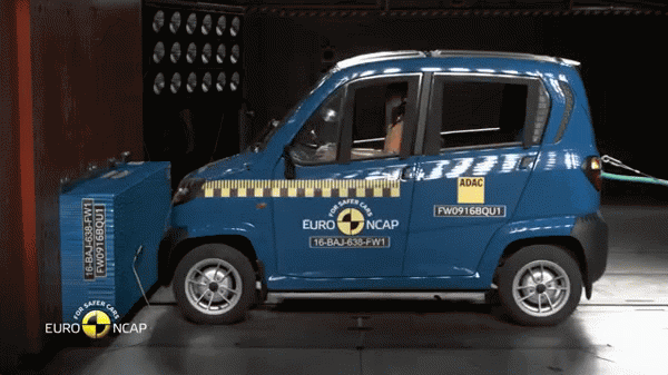Bajaj had recently said that it’s quadricycle ‘Qute’ is safer than Volkswagen’s Polo.