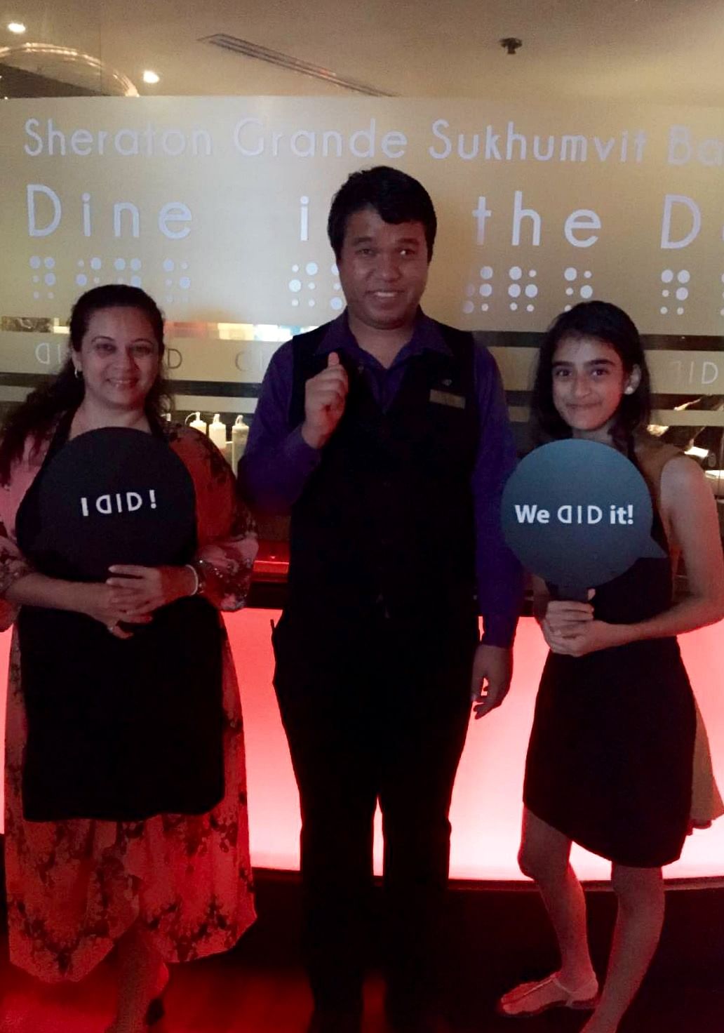 This unique restaurant which urges you to ‘dine in the dark’ will throw light on the world of the visually impaired.