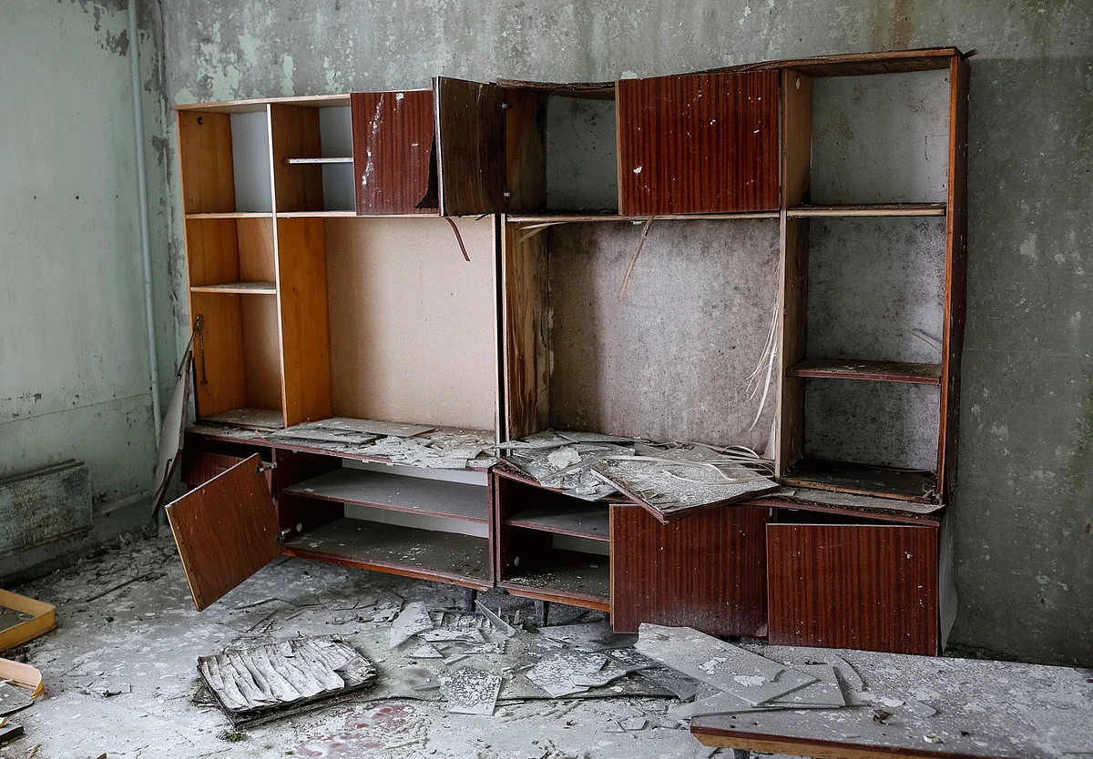 A look at the pictures of Pripyat, or a guided tour to the ghost-scape, is enough to imagine the hurried exit of scared people who knew something big had happened when they saw the graphite “fireworks” light up the sky above the nuclear reactor. (Photo: Reuters)