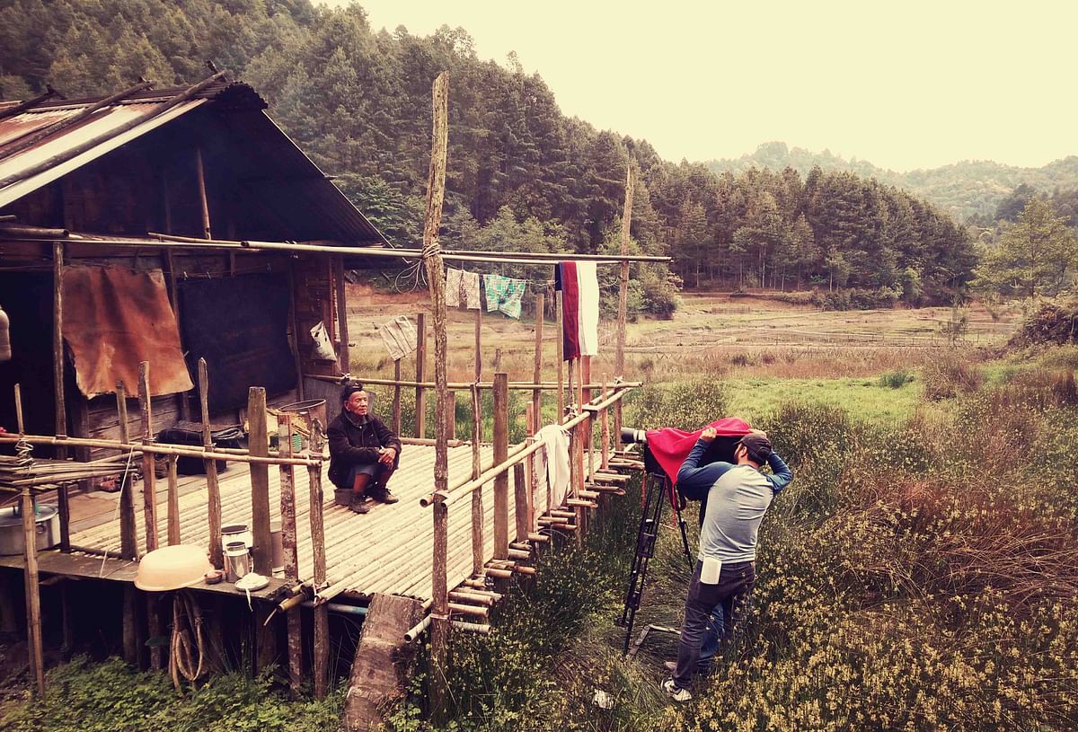 It’s not easy shooting a film in a remote corner of the breathtaking Arunachal Pradesh