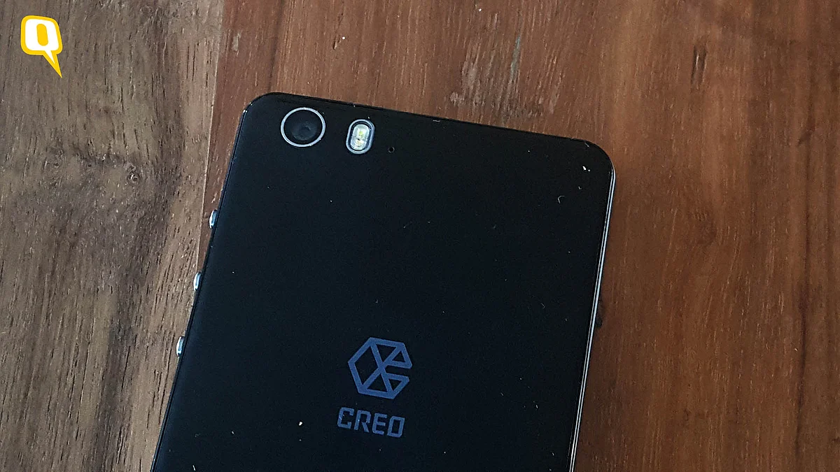 Creo Mark is powered by an octa-core processor with a 21-megapixel camera. (Photo: <b>The Quint</b>)