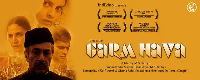 A poster of <i>Garm Hava.</i>