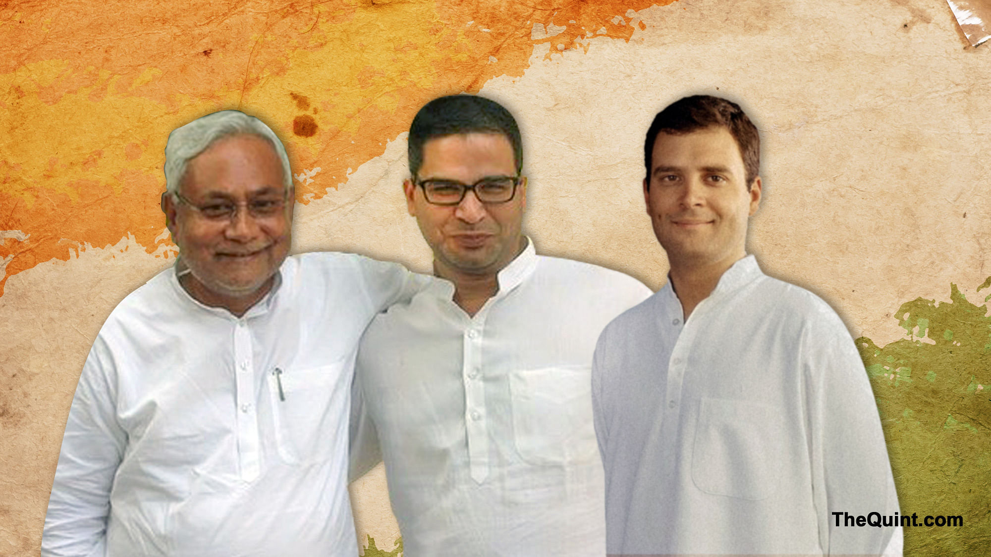 

Congress master strategist, Prashant Kishor has his task cut out clearly, creating a synergy between Nitish and Rahul Gandhi ahead of UP polls in 2017. (Photo: <b>The Quint</b>)