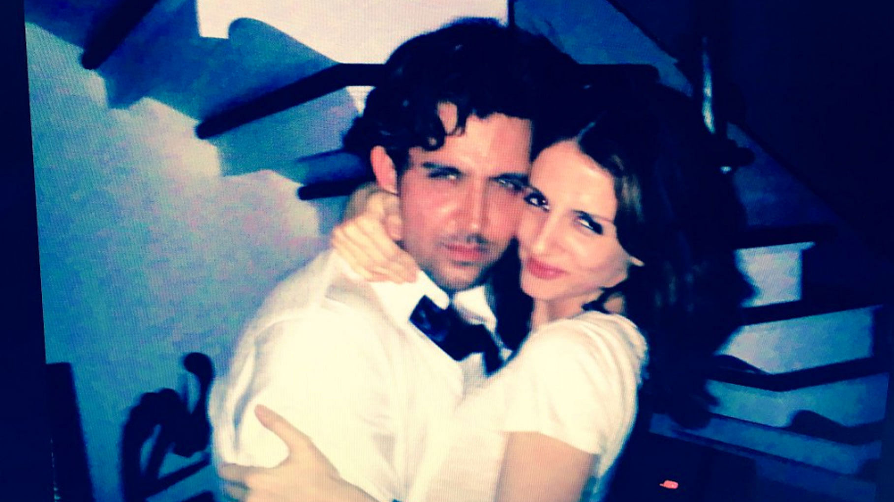 Hrithik Roshan with ex-wife Sussanne Khan at Arjun Rampal’s party (Photo: Twitter/<a href="https://twitter.com/sussannekroshan">@sussannekroshan</a>)