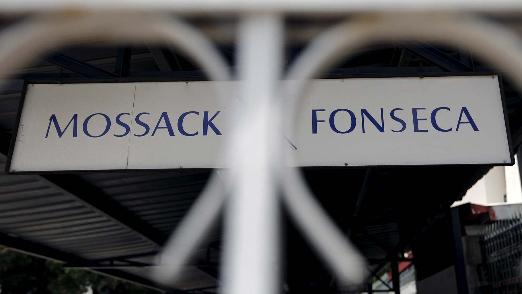 Mossack Fonseca law firm sign is pictured in Panama City, 4 April 2016. (Photo: Reuters)
