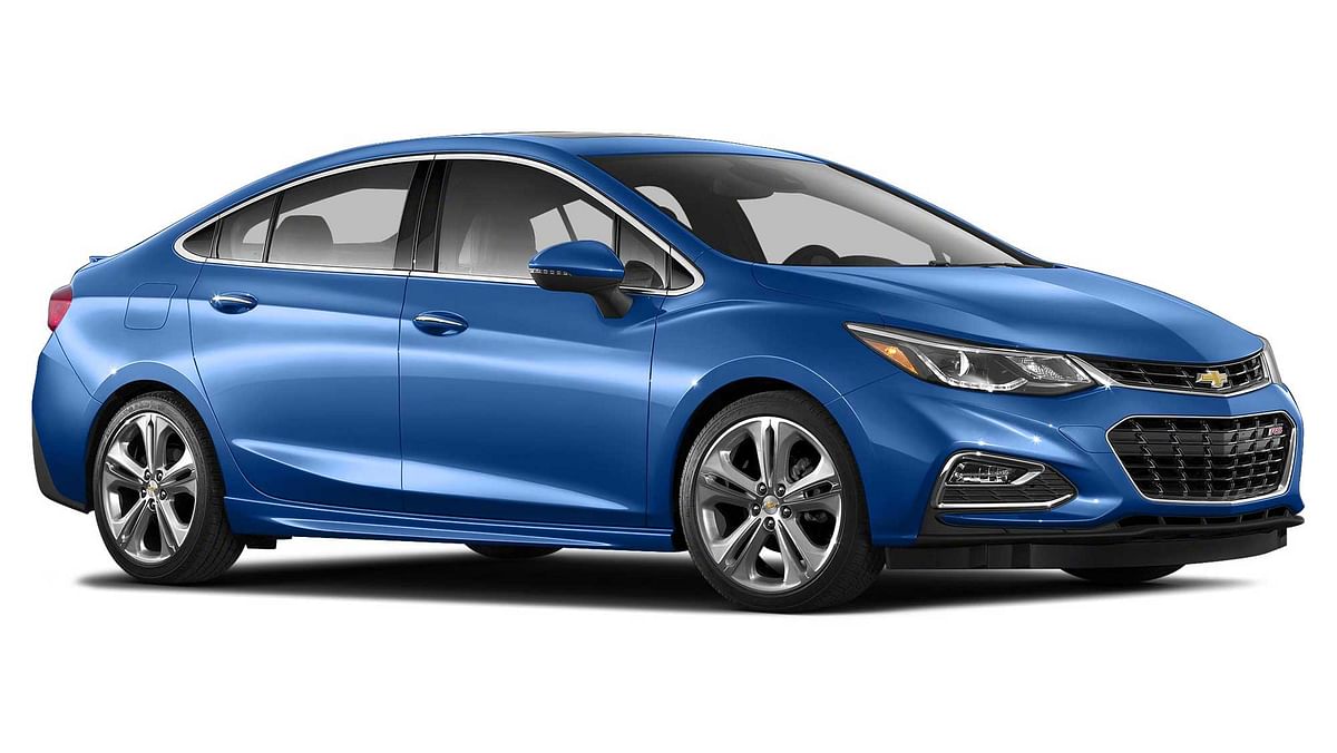 Chevrolet Cruze competes with the Hyundai Elantra and Toyota Corolla Altis in India.