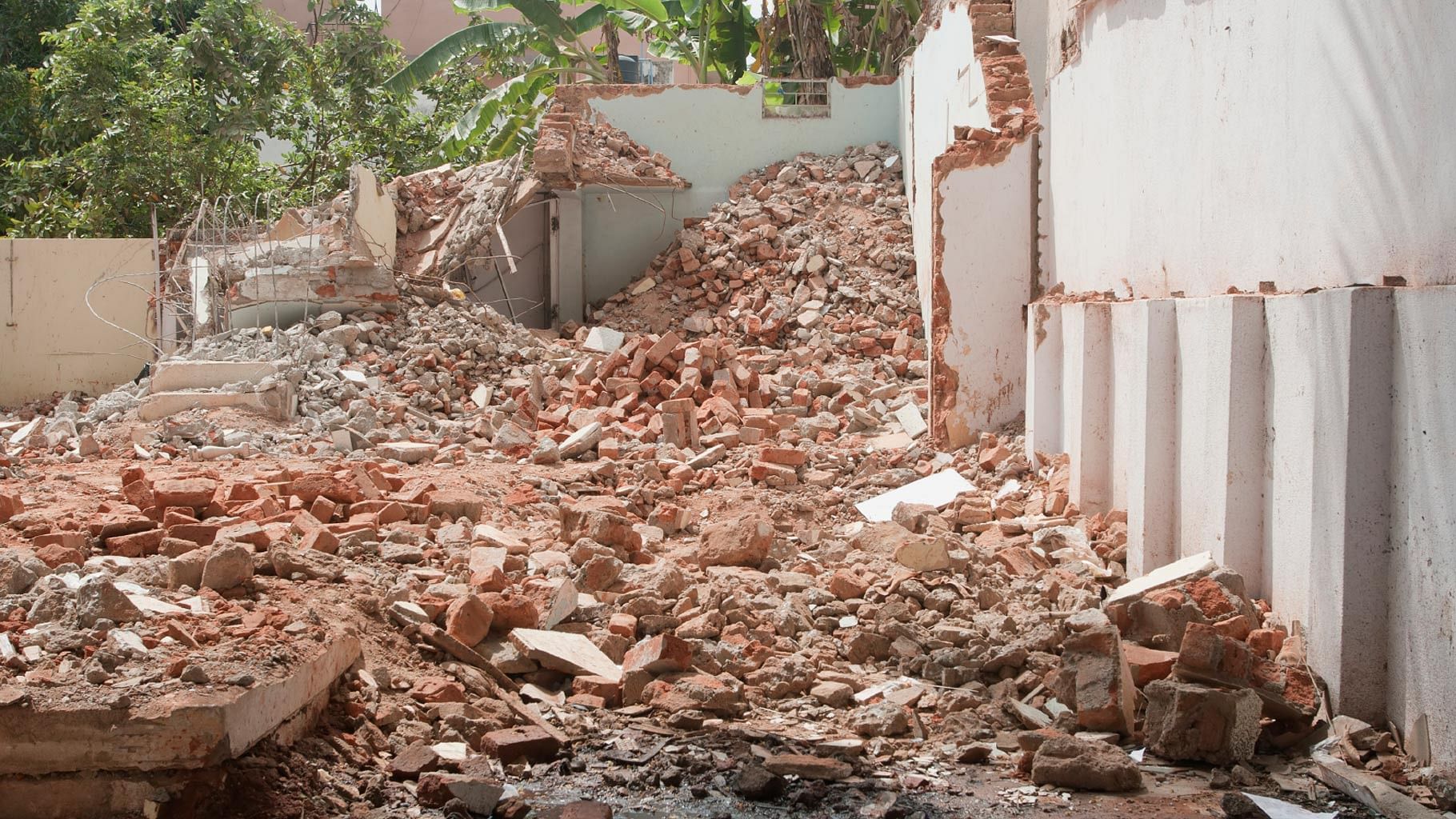 A 20-foot wall from a two story building fell on 5 people during a demolition drive carried out by Ahmedabad Municipal Corporation. The image is used for representational purpose. (Photo: iStockphoto)