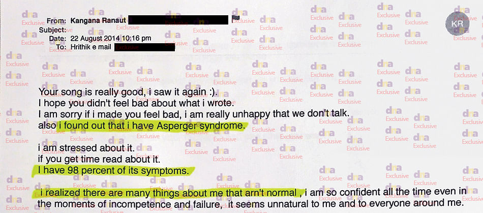 Kangana allegedly admitted she has Asperger’s in her emails to Hrithik. Here’s decoding the disorder for you.