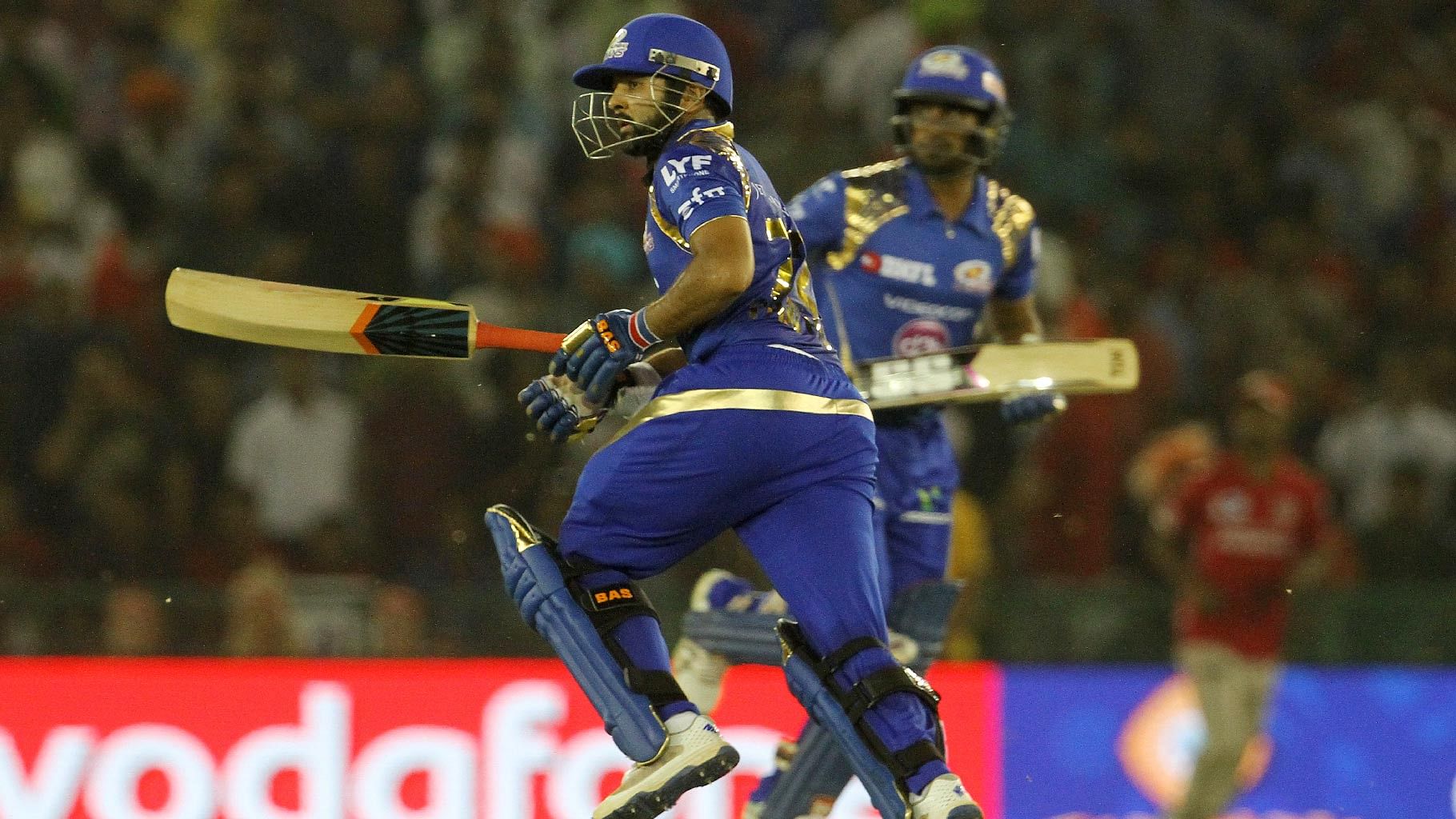 Parthiv Patel and Ambati Raydu’s solid partnership helped Mumbai post a solid total (Photo: BCCI)