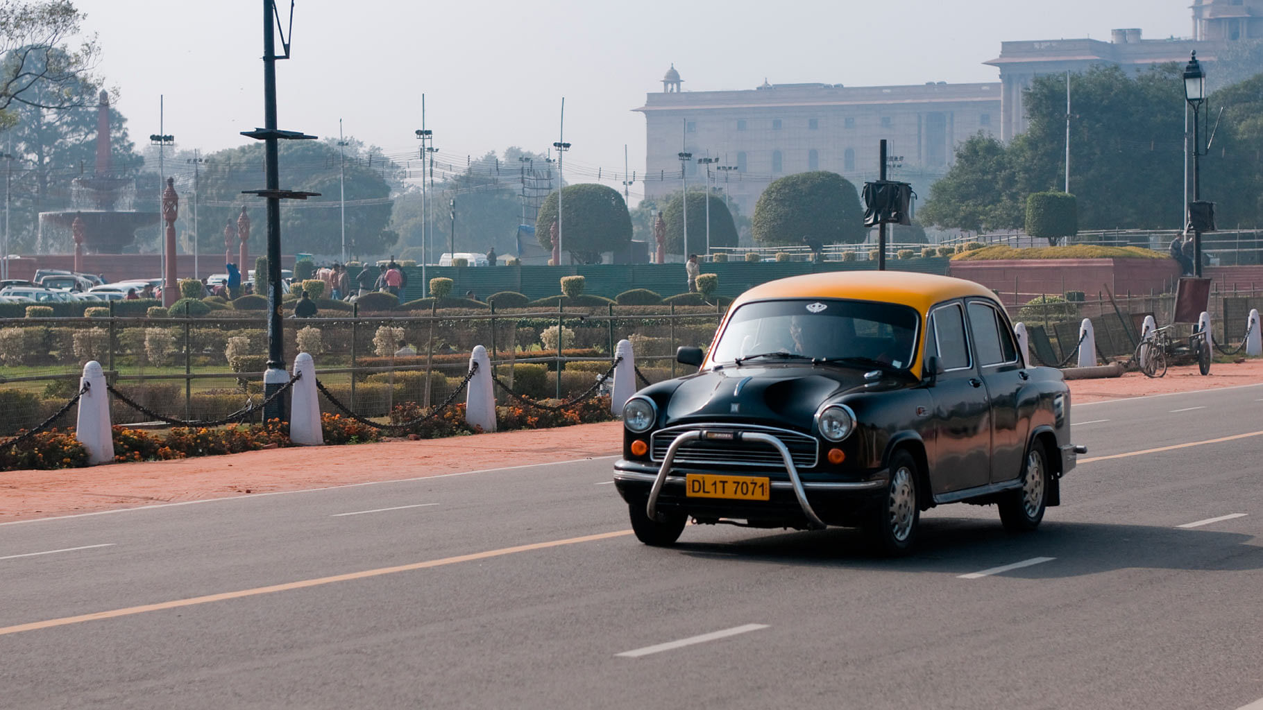 A taxi on the roads of Delhi. (Photo: iStockphoto)
