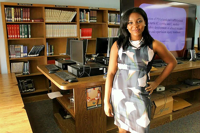 Augusta Uwamanzu-Nna moved to the US at age 8. (Photo: <a href="http://www.nytimes.com/2016/04/07/nyregion/long-island-high-school-students-sweeps-ivy-league-universities.html?_r=0">nytimes.com</a>)