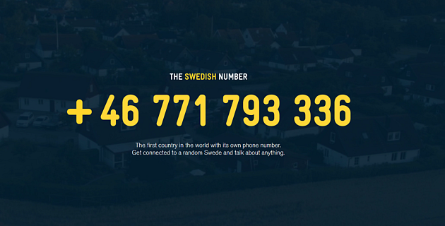 Dial to connect to a random Swede (Photo Courtesy: <a href="http://www.thejournal.ie/dial-a-swede-service-2705721-Apr2016/">thejournal.ie</a>)