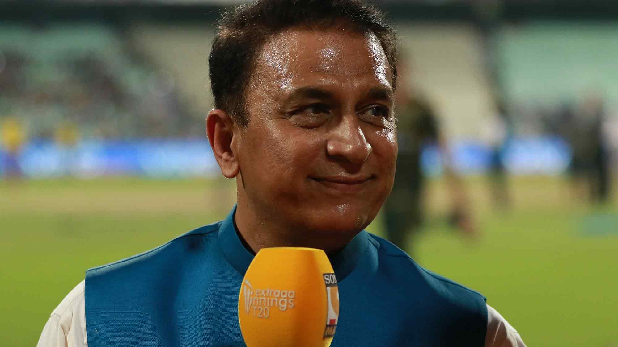 Sunil Gavaskar  during match 2 of the 2016 Indian Premier League. (Photo: BCCI)