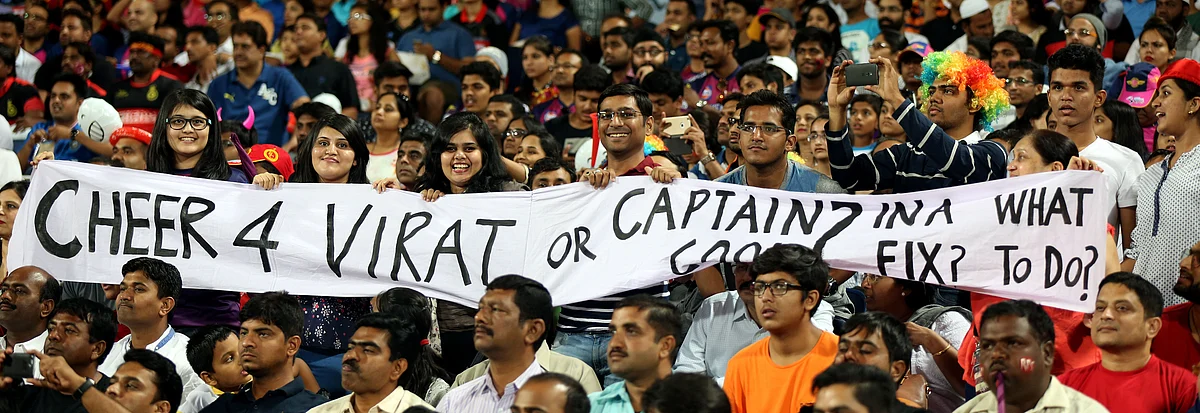 The clash of Virat Kohli versus captain cool, MS Dhoni. (Photo: BCCI)