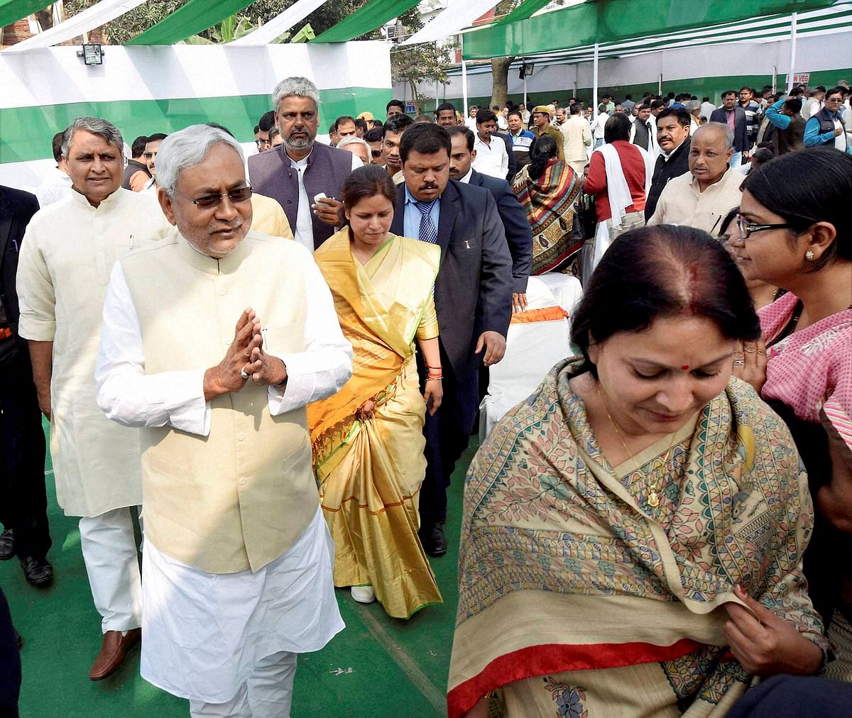Nitish Kumar must be elated to find out that women throughout the State are celebrating Holi again.