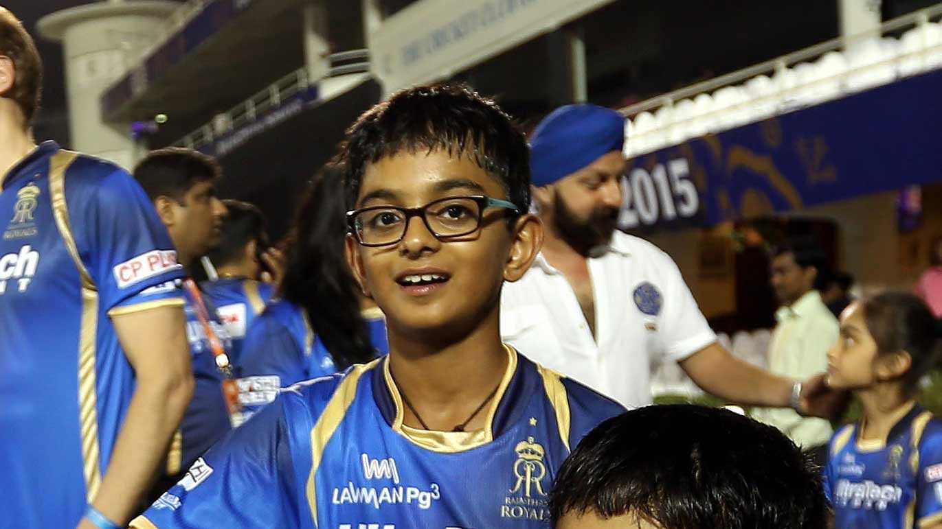 File picture of Samit Dravid during an IPL game. (Photo: BCCI)