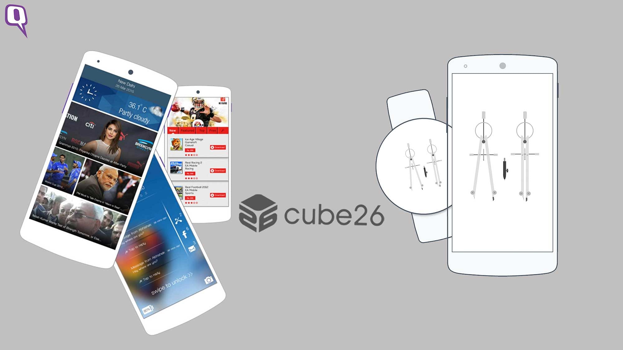 Cube 26 is an India based technology innovation firm focussed on revolutionising the user experience across multiple devices and platforms. (Photo Courtesy:<a href="http://cube26.com/"> Cube26</a>)