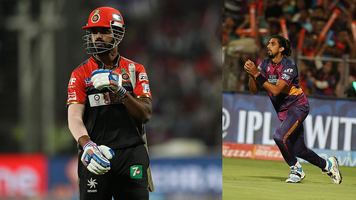 KL Rahul scored 7 runs before being caught at the fine leg by Ishant Sharma off Parera’s bowling. (Photo: BCCI)