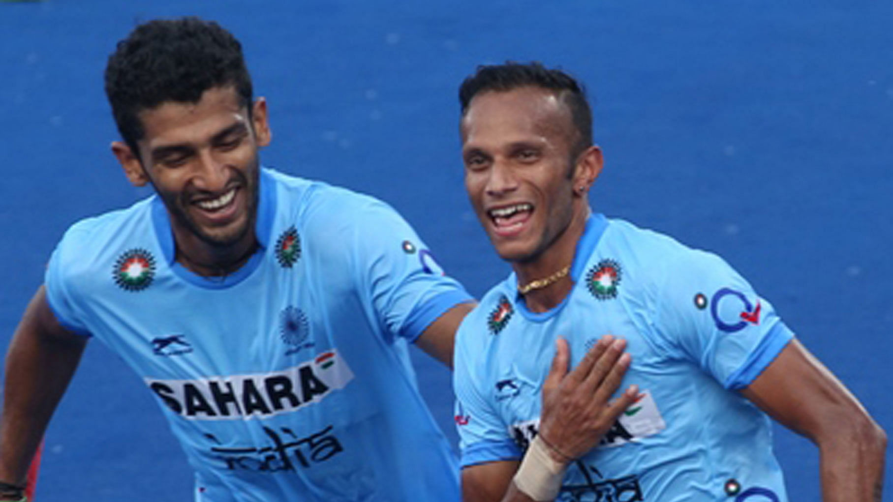 SV Sunil struck twice as India thrashed their neighbours 5-1 in a round-robin fixture of the Sultan Azlan Shah Cup at Ipoh. (Photo: Hockey India)