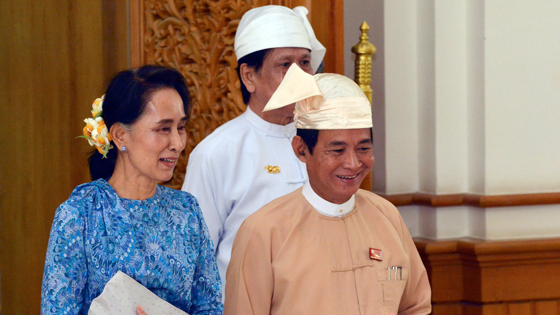 A bill giving Aung San Suu Kyi a presidential advisory role has been passed. (Photo: AP)