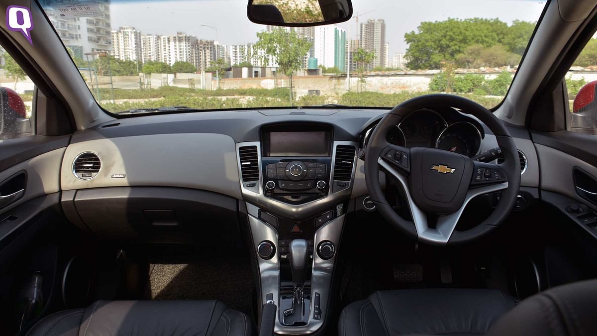 Chevrolet Cruze competes with the Hyundai Elantra and Toyota Corolla Altis in India.