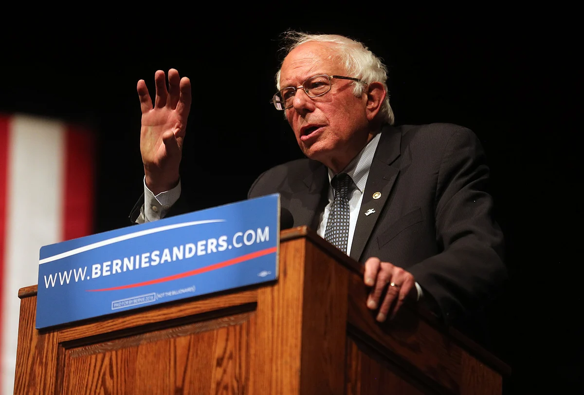 US senator Sanders from Vermont. (Photo: AP)