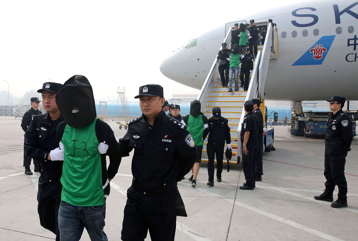 A group of Taiwanese deported from Kenya, after being acquitted in a cyber crime case are wanted for fraud in China.