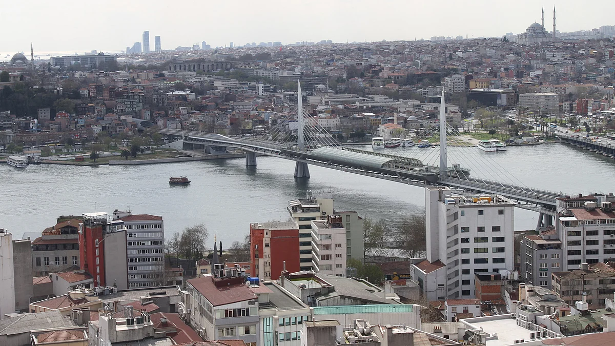 Bridge on Bosphorus. (Photo: Vivian Fernandes/ <b>The Quint</b>)