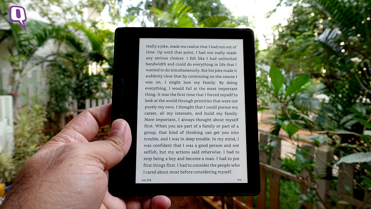 This is by far the most good looking Kindle e-reader that Amazon has come out with.