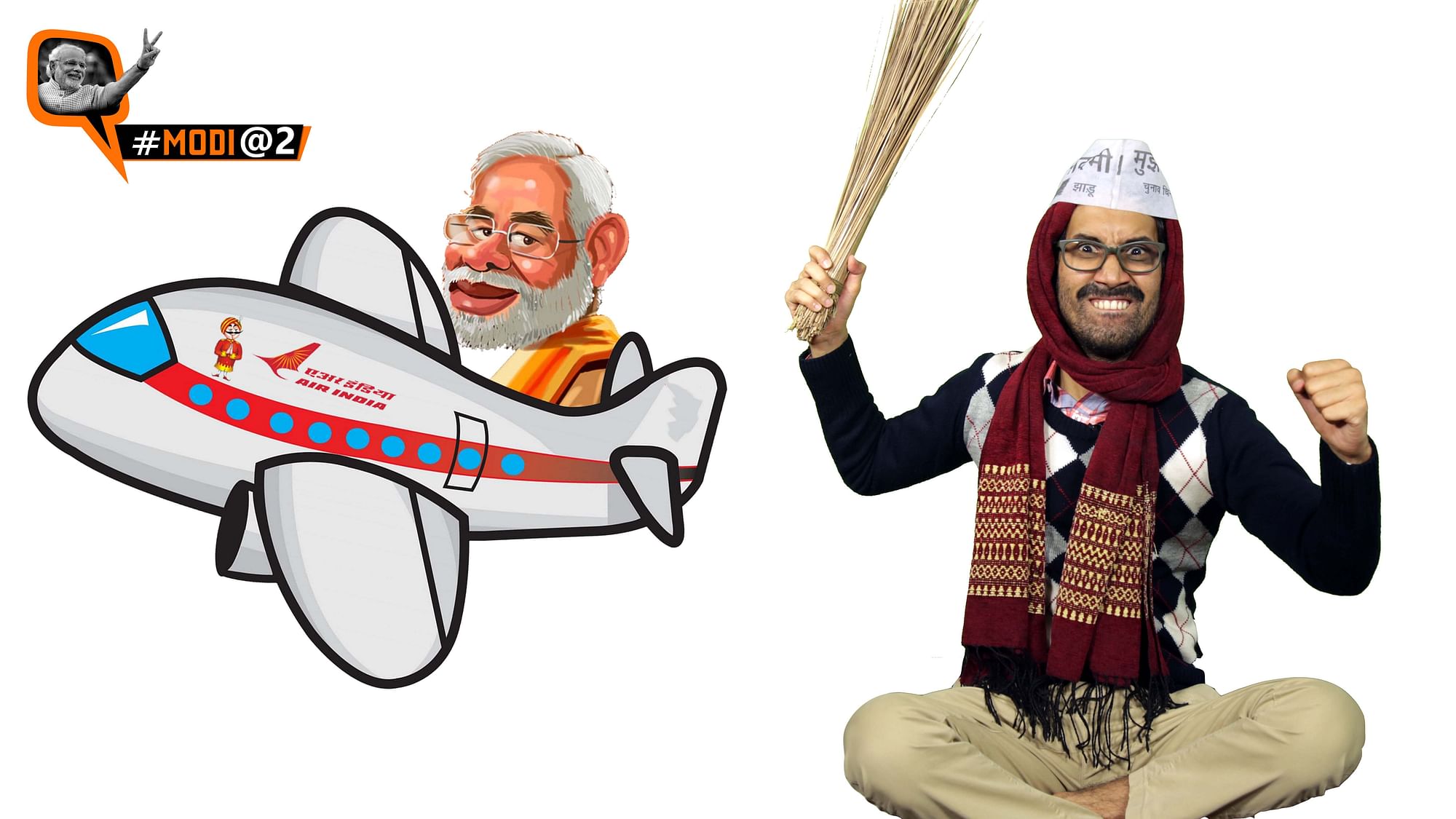 MufflerMan assesses Modi’s two years in power (Photo: The Quint)