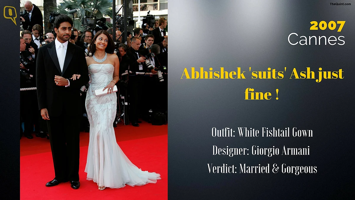 Cannes 2007: Abhishek ‘suits’ Ash just fine.