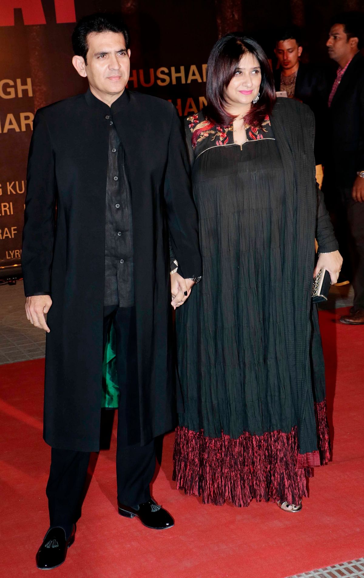 The grand premiere of ‘Sarbjit’  took place last night and it was family time for lead actress Aishwarya Rai