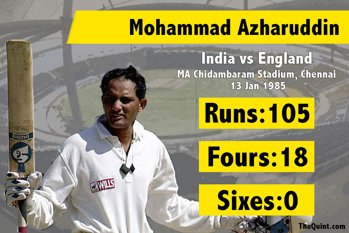 Looking back at  Azharuddin’s magnificent first three test matches where he hit three consecutive centuries. 
