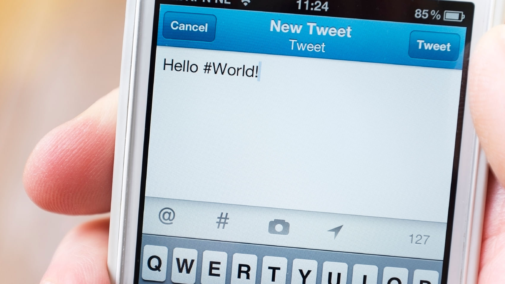 Welcome to the 140-character world on Twitter. (Photo: iStockphoto)