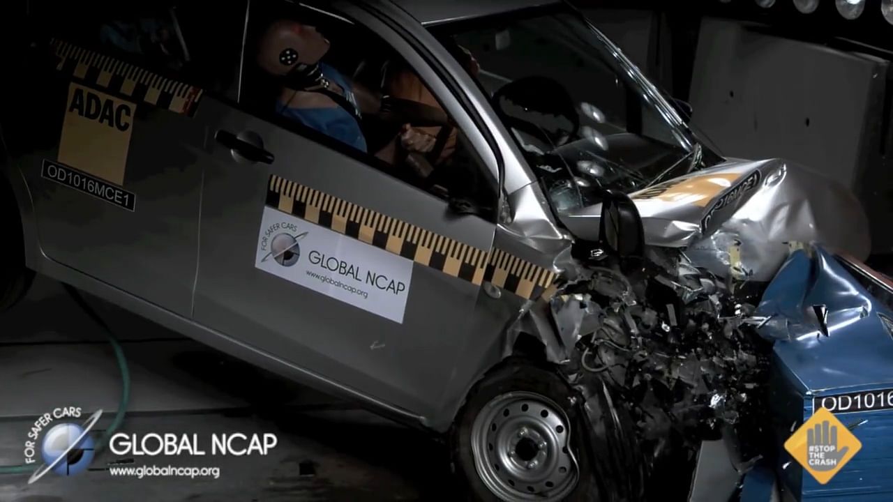 All five car models tested by the NCAP have received zero stars for safety. (Photo Courtesy: <a href="https://www.youtube.com/watch?v=jePu-6TxypI&amp;amp;feature=youtu.be">Youtube/GlobalNCAP</a>)   