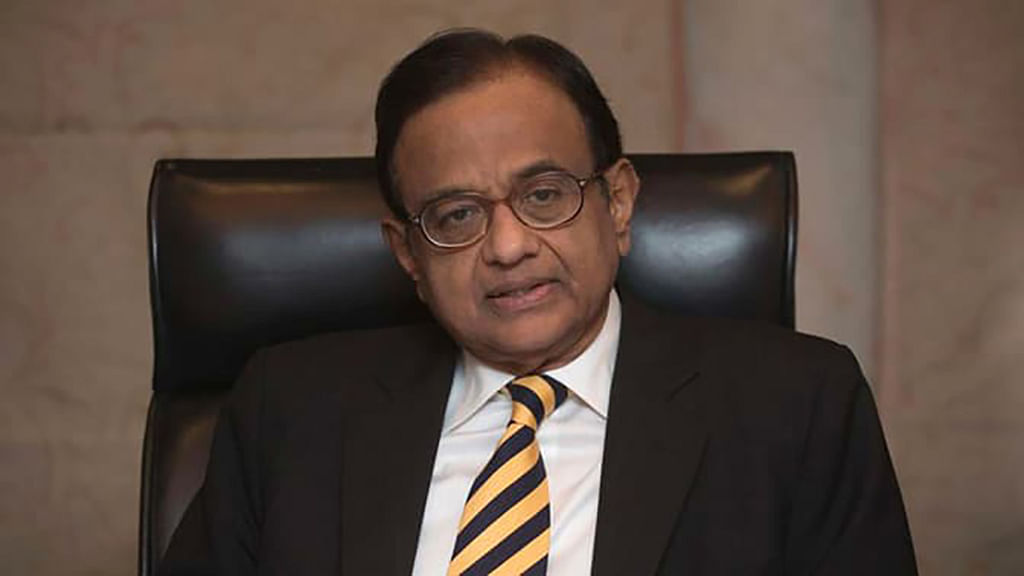 Former Union Minister of Finance P Chidambaram. (Photo: Reuters)