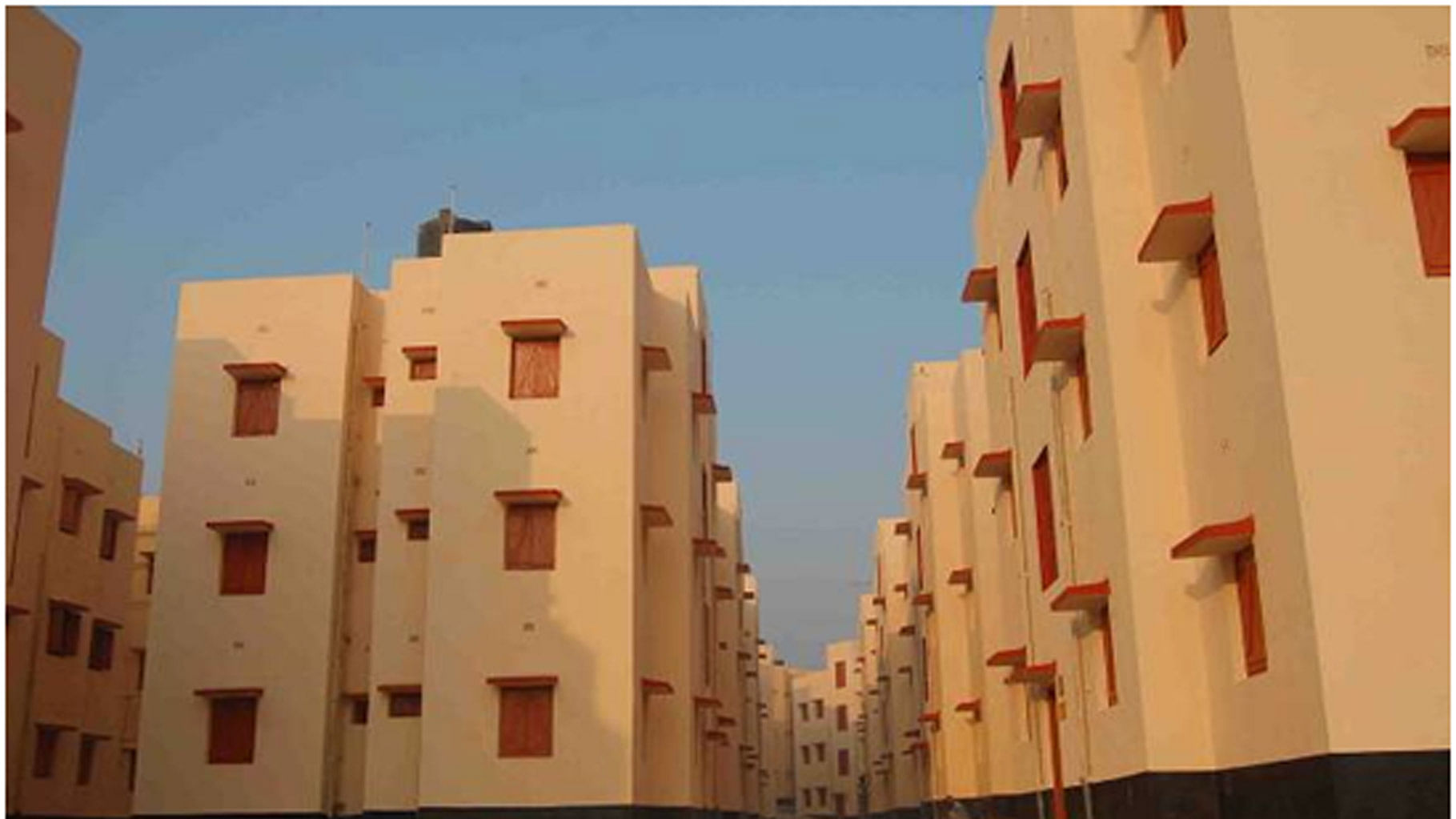 In the last 11 years, three different schemes of housing for the urban poor have been implemented. (Photo Courtesy: Factly/<a href="http://mhupa.gov.in/Images/Rehabilitation%20of%20Slum%20Dwellers%20at%20Durgapur%20in%20Asansol%20Urban%20Area.png">Ministry of Housing and Urban Poverty Alleviation</a> 