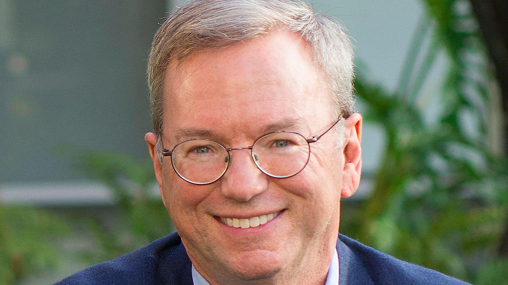 Eric Schmidt’s company is competing directly with Apple in the smartphone software market. (Photo: twitter.com)