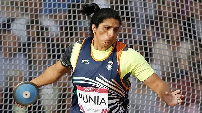 Seema Punia. (Photo: Athletic Federation of India Facebook Page)