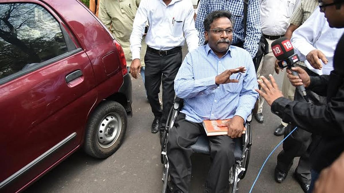 GN Saibaba's co-accused Pandu Narote died less than two months before he might have been allowed to walk home.