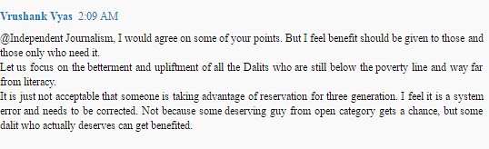 Anti-reservationists have again done what they do best – complain and blame others. 