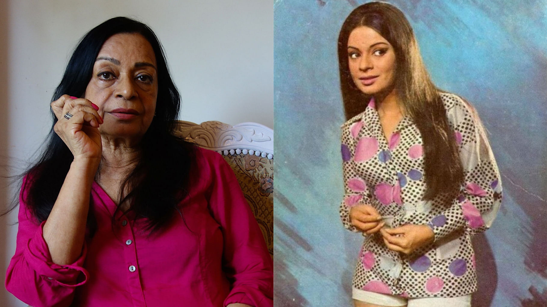 Rehana Sultan now and then (Photo: Khalid Mohamed)&nbsp;