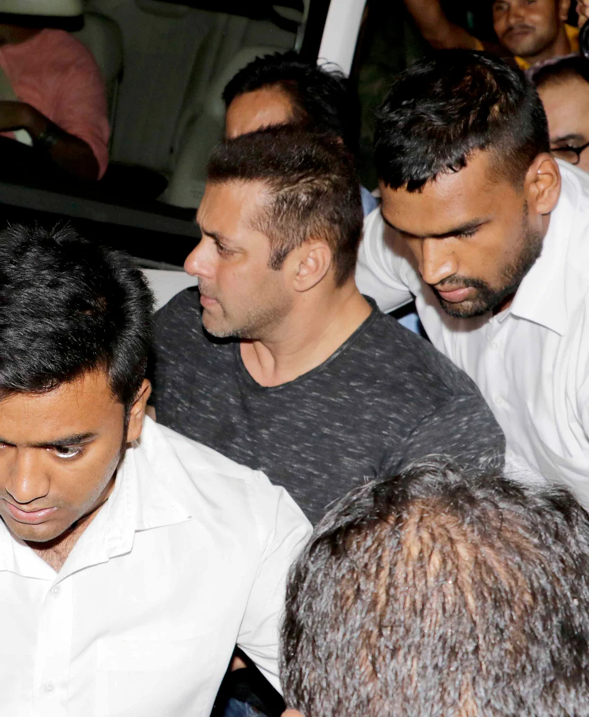 Actor Salman Khan at the <i>Baaghi </i>success bash. (Photo: Yogen Shah)